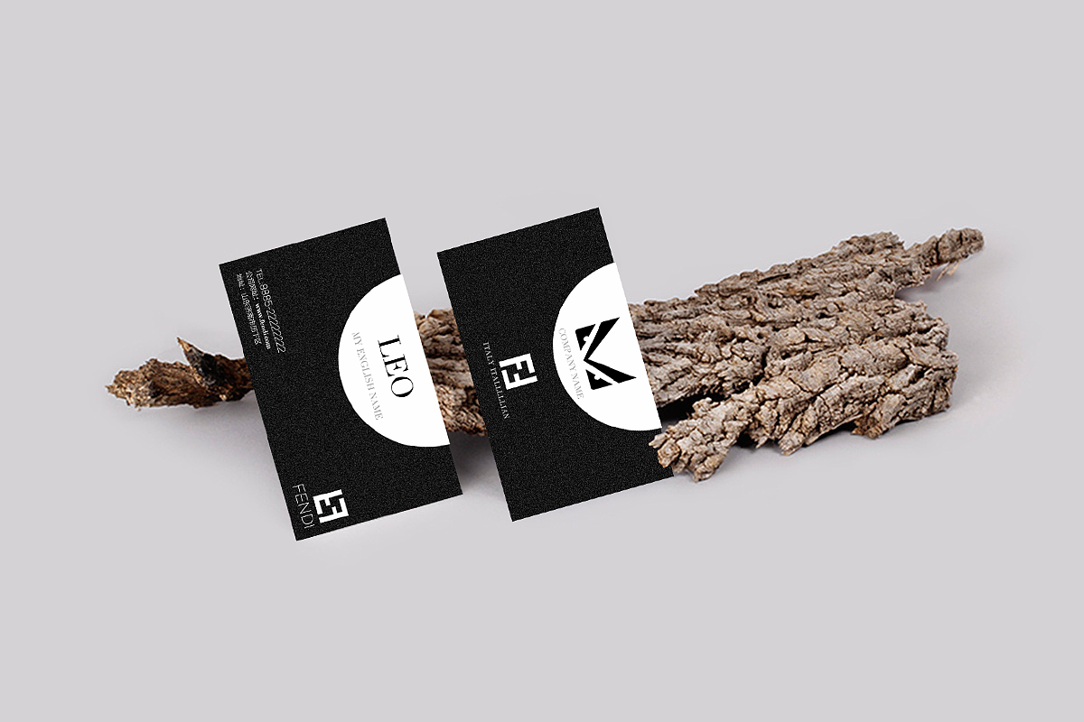 小坏兽芬迪名片设计