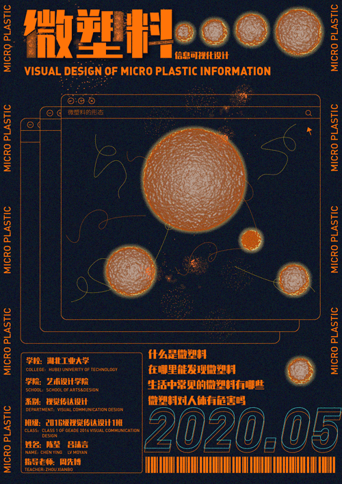 #地球守卫者#微塑料信息可视化设计（图ZMjEzMDMzNTIw） - 信息图表 - 站酷设计师豆沫小怪原创素材 - 站酷ZCOOL
