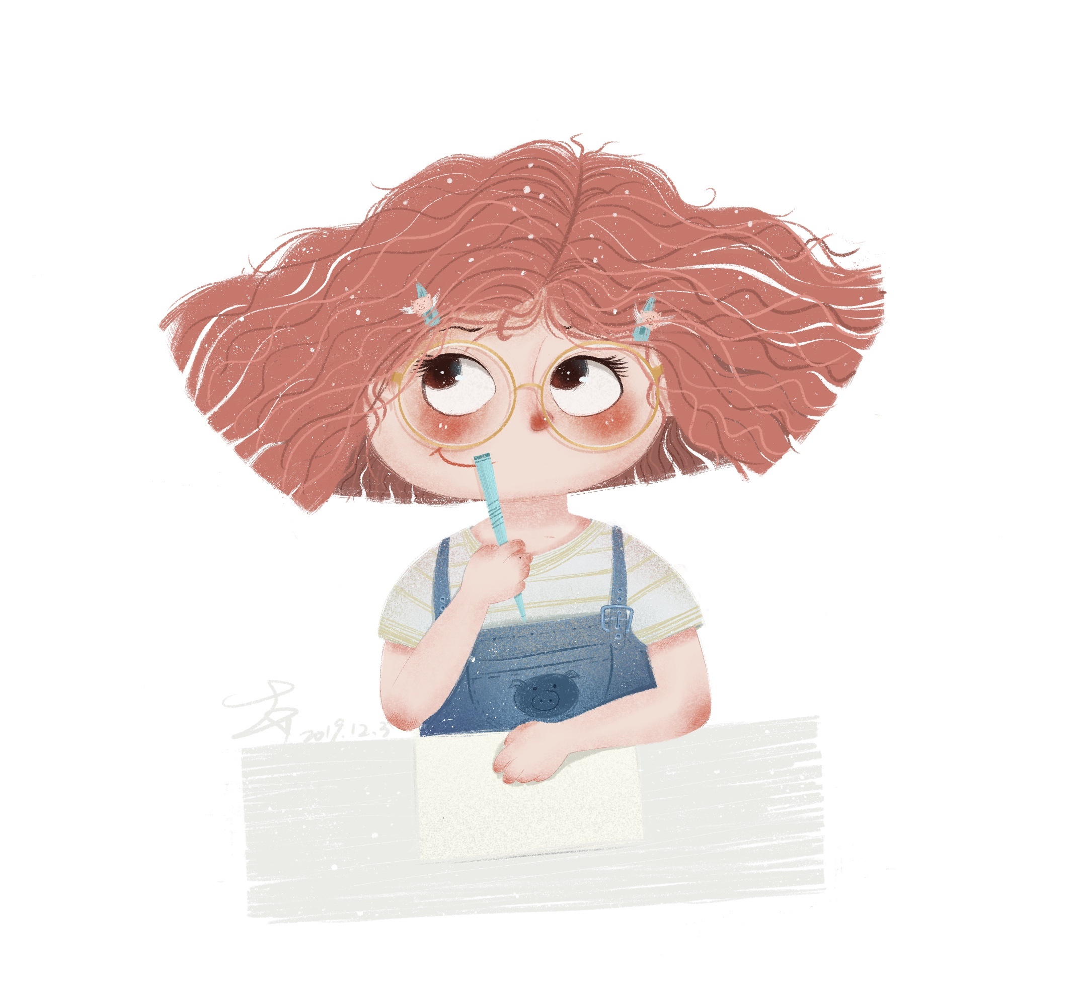 自己的头像小插画