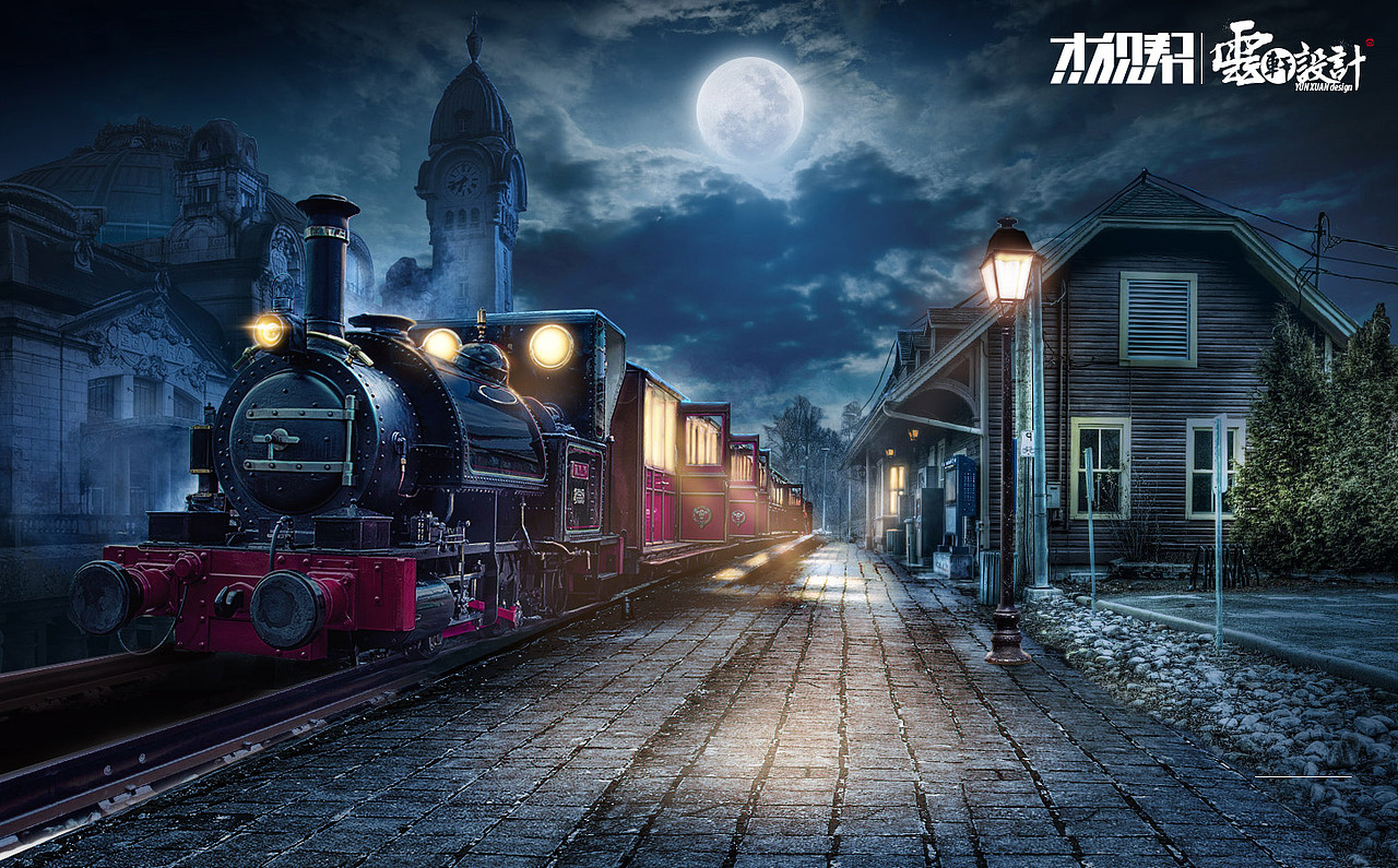 合成及调色练习（图ZOTAwNzEwOTI=） - 海报 - 站酷设计师纳木念夕原创素材 - 站酷ZCOOL