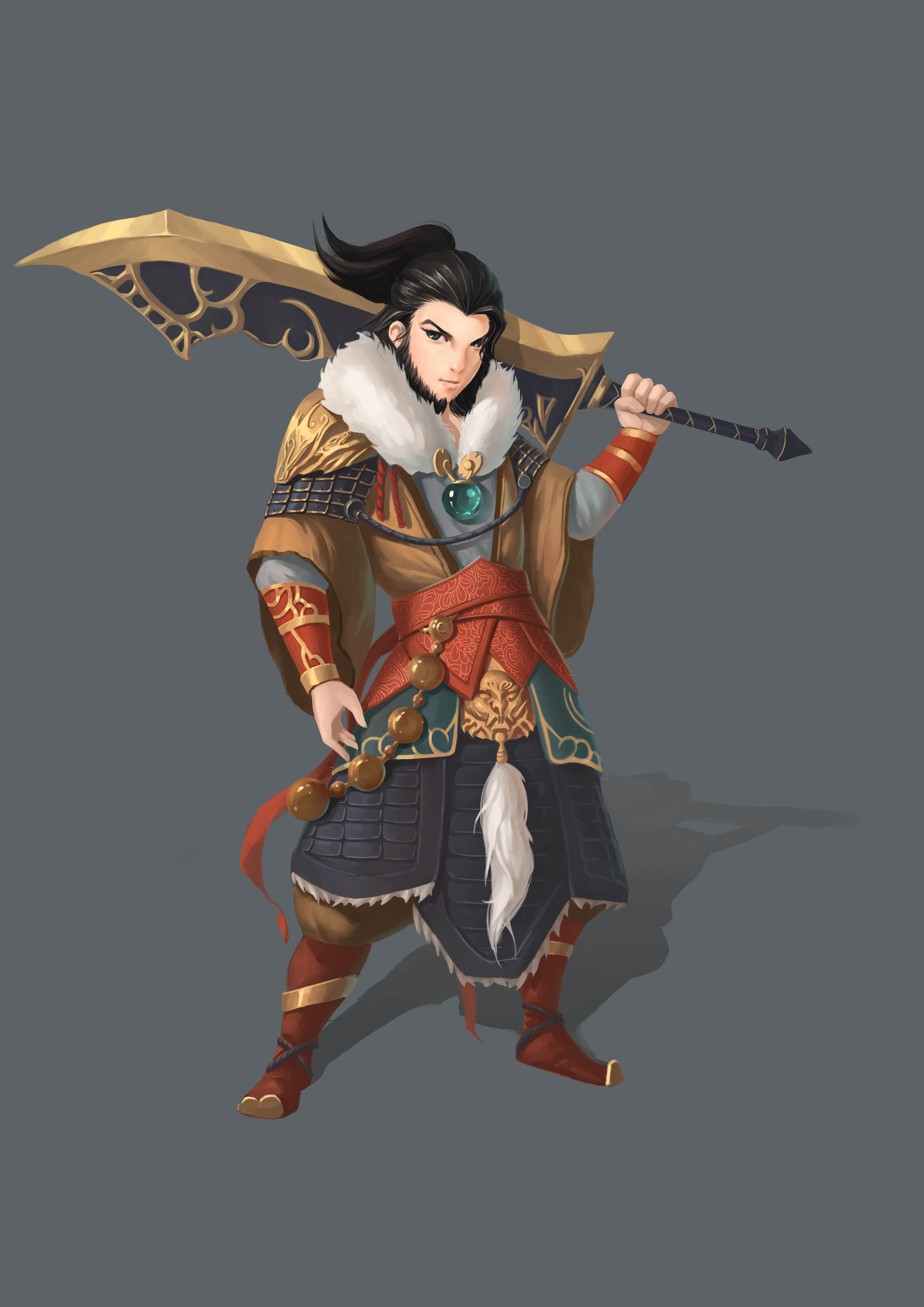 人物1|插画|游戏原画|台风骑手 - 原创作品 - 站酷 (zcool)