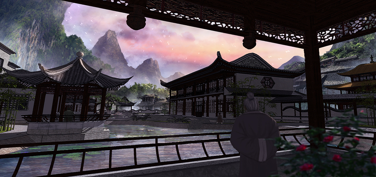 古代场景气氛图练习（图ZMTg2OTAwMDQw） - 创作习作 - 站酷设计师H1H2H3原创素材 - 站酷ZCOOL