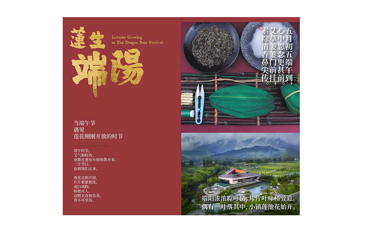 九华山莲花小镇端午礼盒设计 x 莲生端阳（图ZMjU3OTUyNTM2） - 生活用品 - 站酷设计师刘立辉LIHUI原创素材 - 站酷ZCOOL