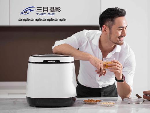 韩国大宇家用制冰机【三目摄影作品】