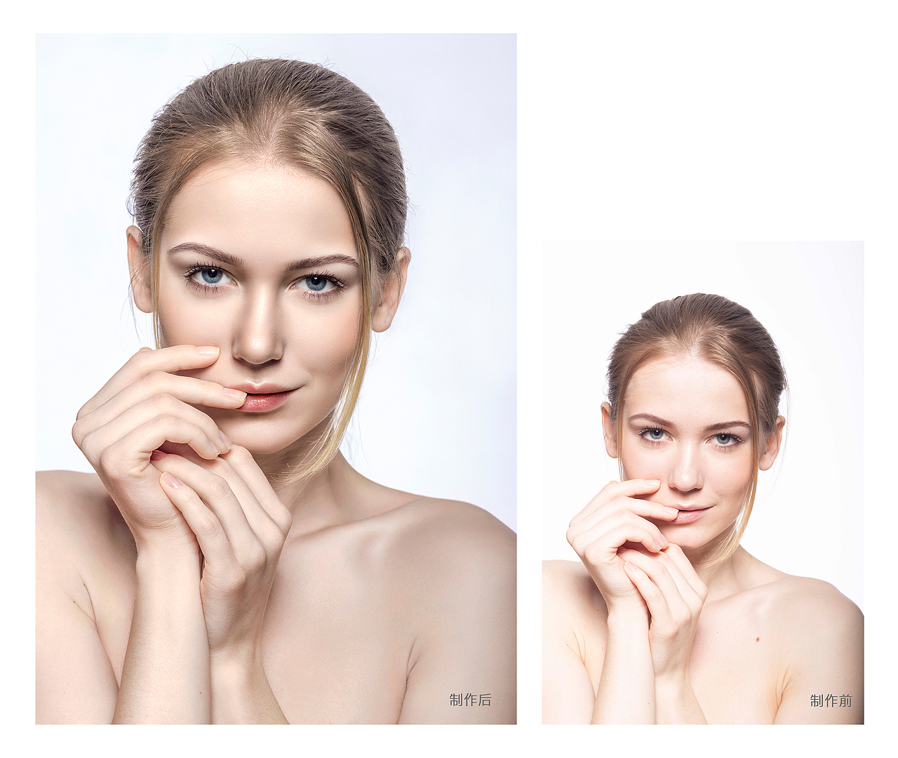 商业摄影前后期对比图与排版图