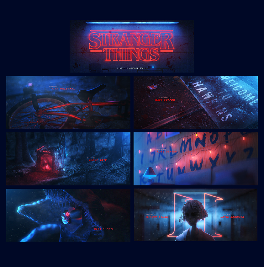 Stranger Things风格图