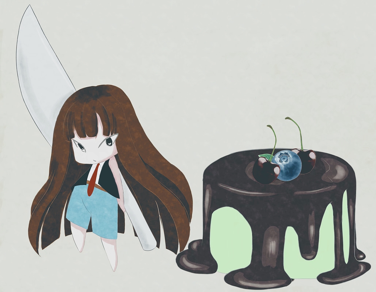 美食大作戰(zhàn)（圖ZMjAxODY3NDM2） - 創(chuàng)作習(xí)作 - 站酷設(shè)計師華林林原創(chuàng)素材 - 站酷ZCOOL