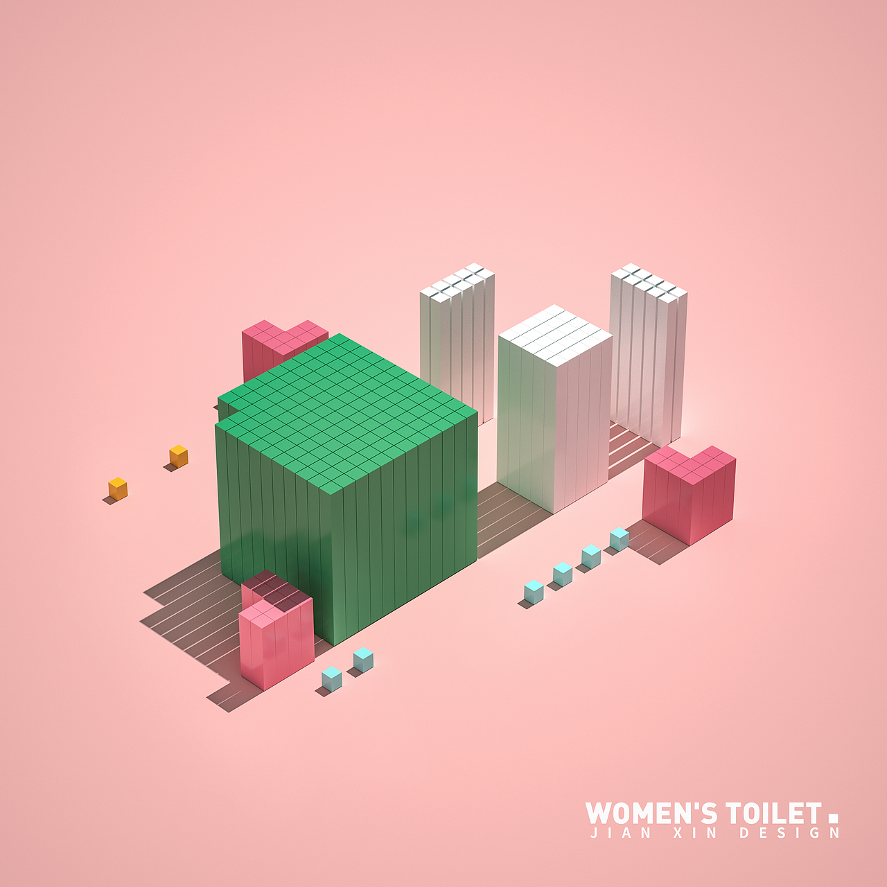 C4D立方体创意合集