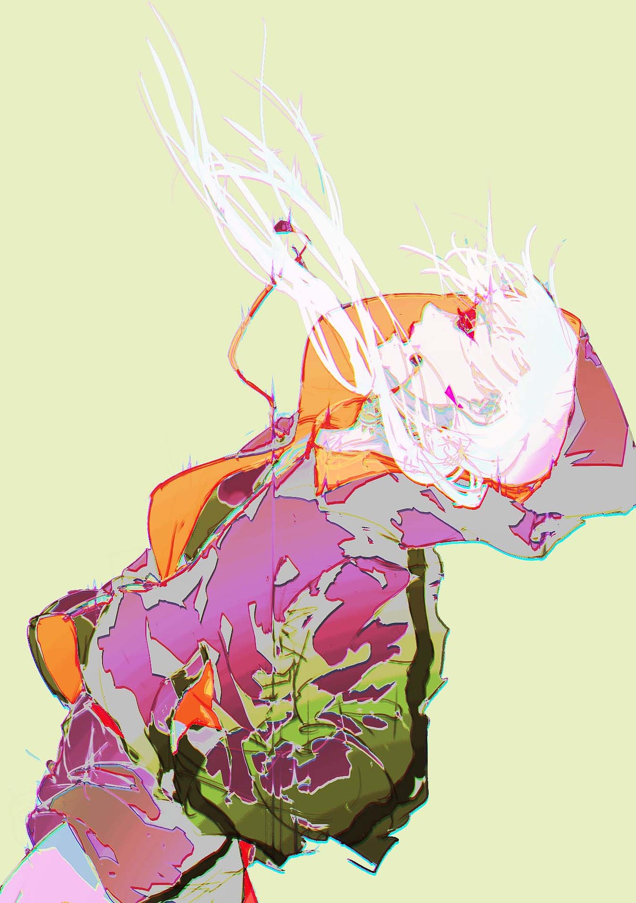 坠落|插画|艺术插画|酒客背寒南山死_原创作品-站酷zcool