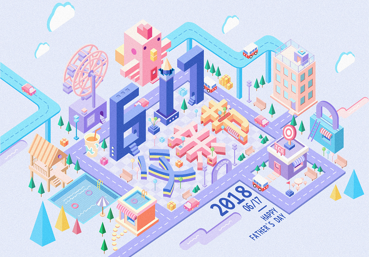 2.5d临摹练习|平面|海报|不爱吃甜 - 临摹作品 - 站酷 (zcool)