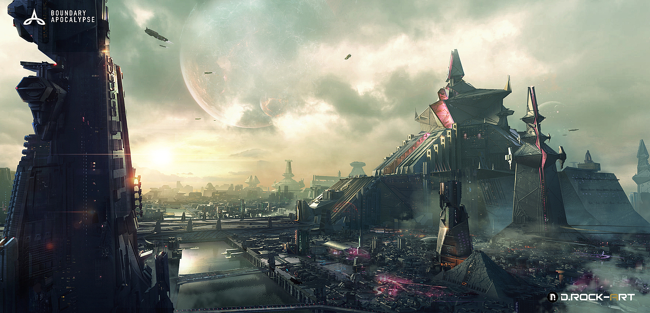 《星骸骑士》帝国概念图