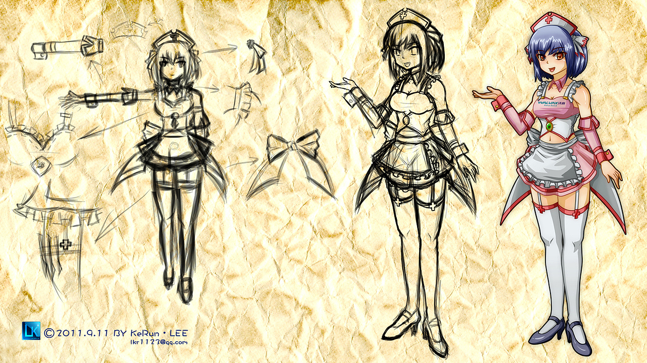 沃森企业形象娘化！（图ZNDAyMzY2NA==） - 商业插画 - 站酷设计师斯卡雷特原创素材 - 站酷ZCOOL