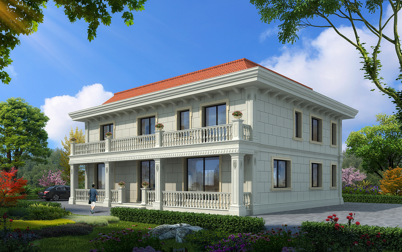 室外|别墅外观|37种案例（图ZMjI3MTYxNDA4） - 建筑设计 - 站酷设计师陈轩15956513871原创素材 - 站酷ZCOOL