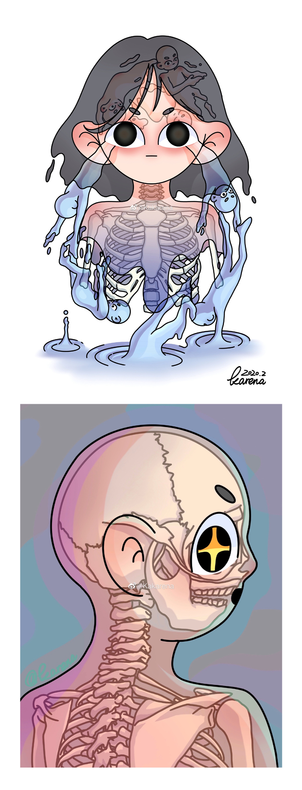 🍎2020总结🍎（图ZMjM2NTUzMzI0） - 创作习作 - 站酷设计师Kakarena原创素材 - 站酷ZCOOL