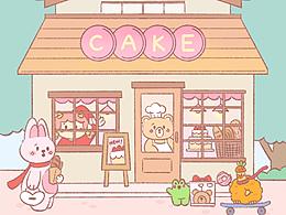 我的原创卡通形象Cichy Friends