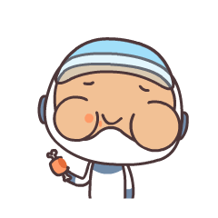 微信表情|白大头一步曲