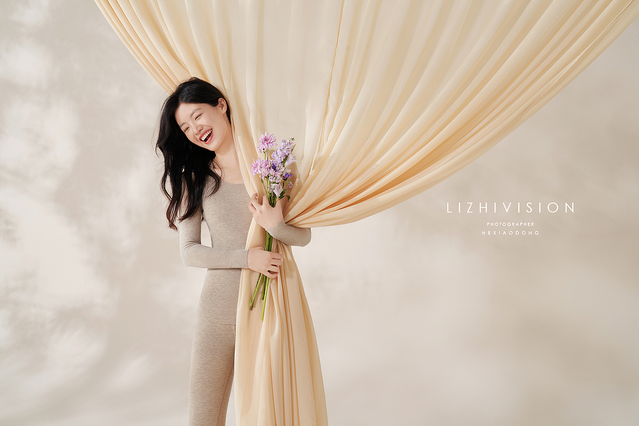 保暖内衣-形象片（图ZMzE3Nzk5ODQw） - 人像摄影 - 站酷设计师荔枝视觉原创素材 - 站酷ZCOOL