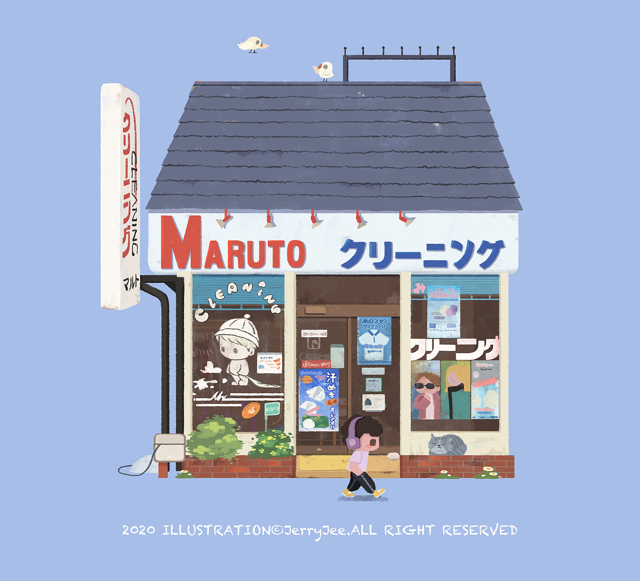 小房子系列图1（图ZMjI3NTIxNDc2） - 儿童插画 - 站酷设计师吉三石原创素材 - 站酷ZCOOL