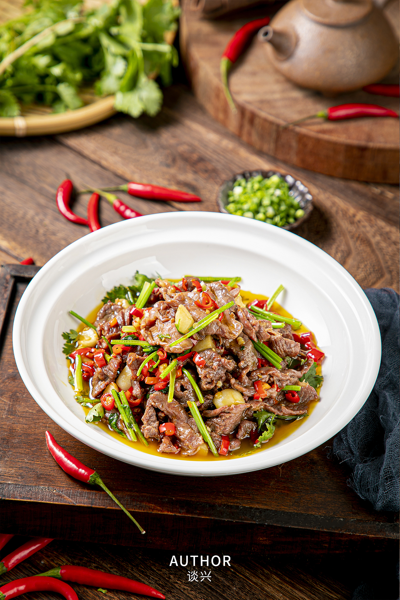 生鲜驴肉半成品食材拍摄