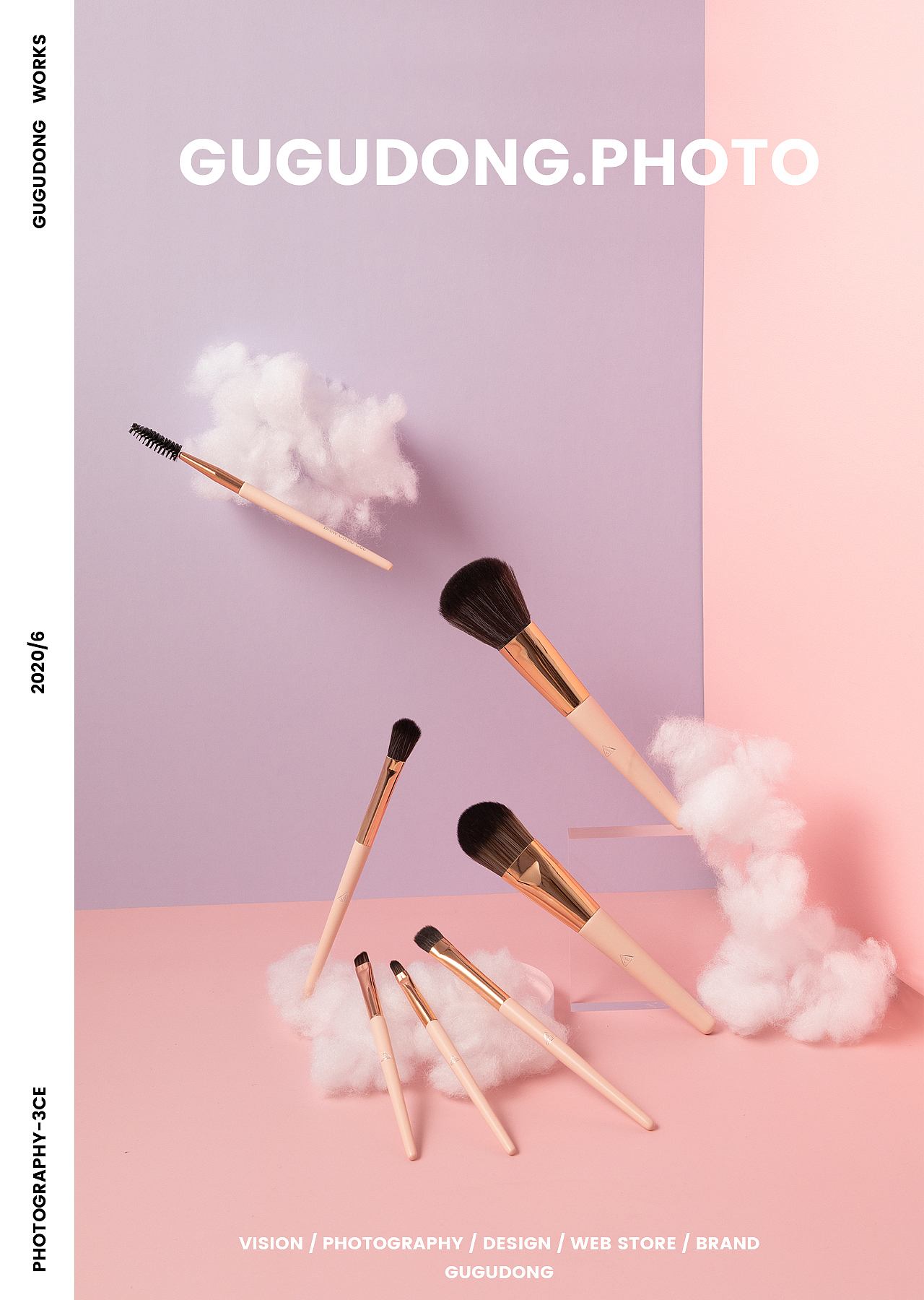 咕咕东✕3CE丨化妆刷摄影-蜂蜜杏子（图ZMjE0NjYyMDg4） - 产品摄影 - 站酷设计师咕咕东摄影原创素材 - 站酷ZCOOL