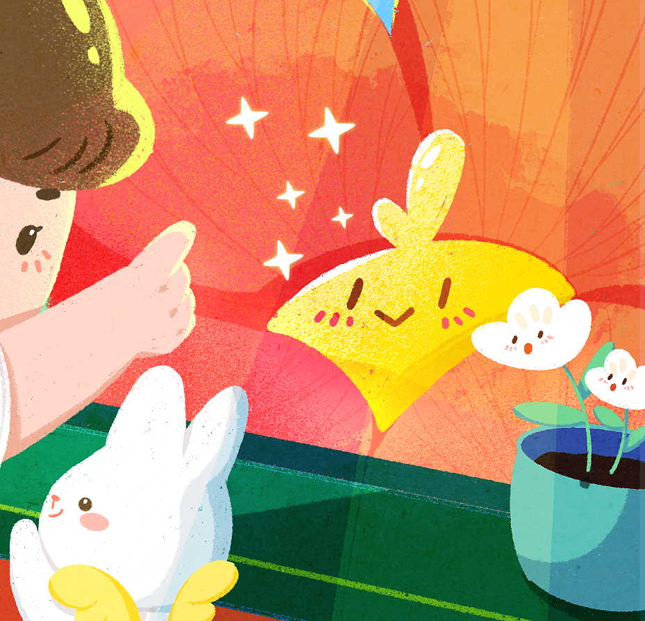 给小兔子的画（图ZMjY3NzgyNjIw） - 儿童插画 - 站酷设计师样儿她姐Ajia原创素材 - 站酷ZCOOL