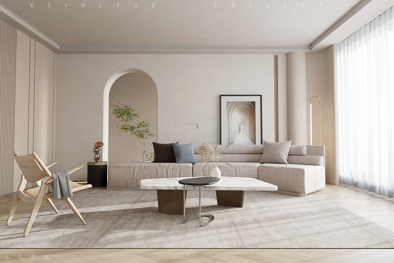 室内场景渲染cinema 4d corona 04