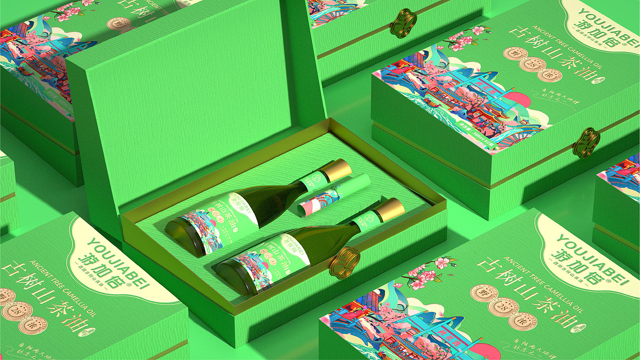 游加倍（中国）古树山茶油品牌全案策划设计