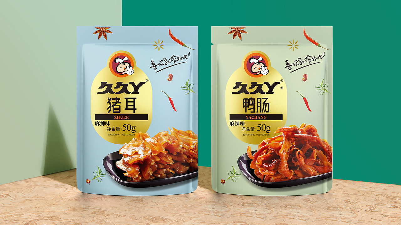 久久丫食品 | 包装设计（图ZMTQ2ODY4MTE2） - 包装 - 站酷设计师朝歌包装设计原创素材 - 站酷ZCOOL