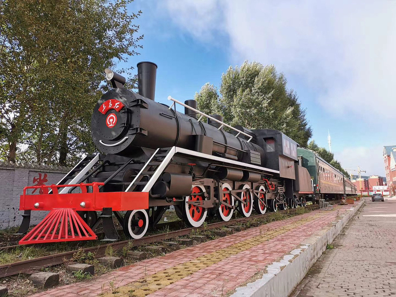 复古火车头出租出售厂家
