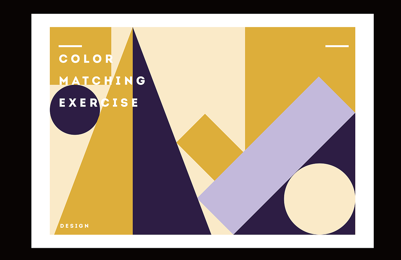 配色练习-Color matching exercise（图ZMTQzMDE0MDYw） - 海报 - 站酷设计师zHennessy原创素材 - 站酷ZCOOL