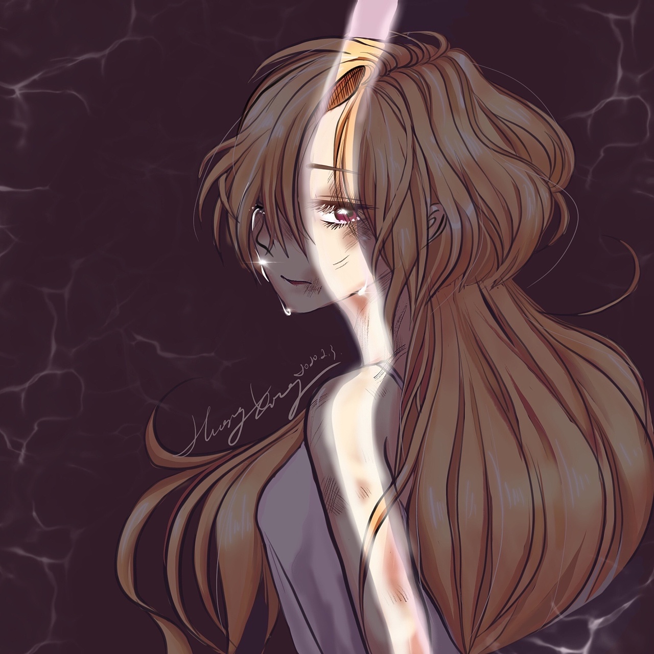 门缝的光|动漫|单幅漫画|sachii - 临摹作品 - 站酷 (zcool)