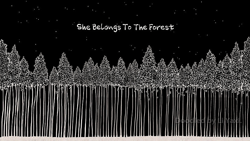 She Belongs To The Forest.（图ZNTQ2NTcwNjQ=） - 其他 - 站酷设计师桃子Degas原创素材 - 站酷ZCOOL