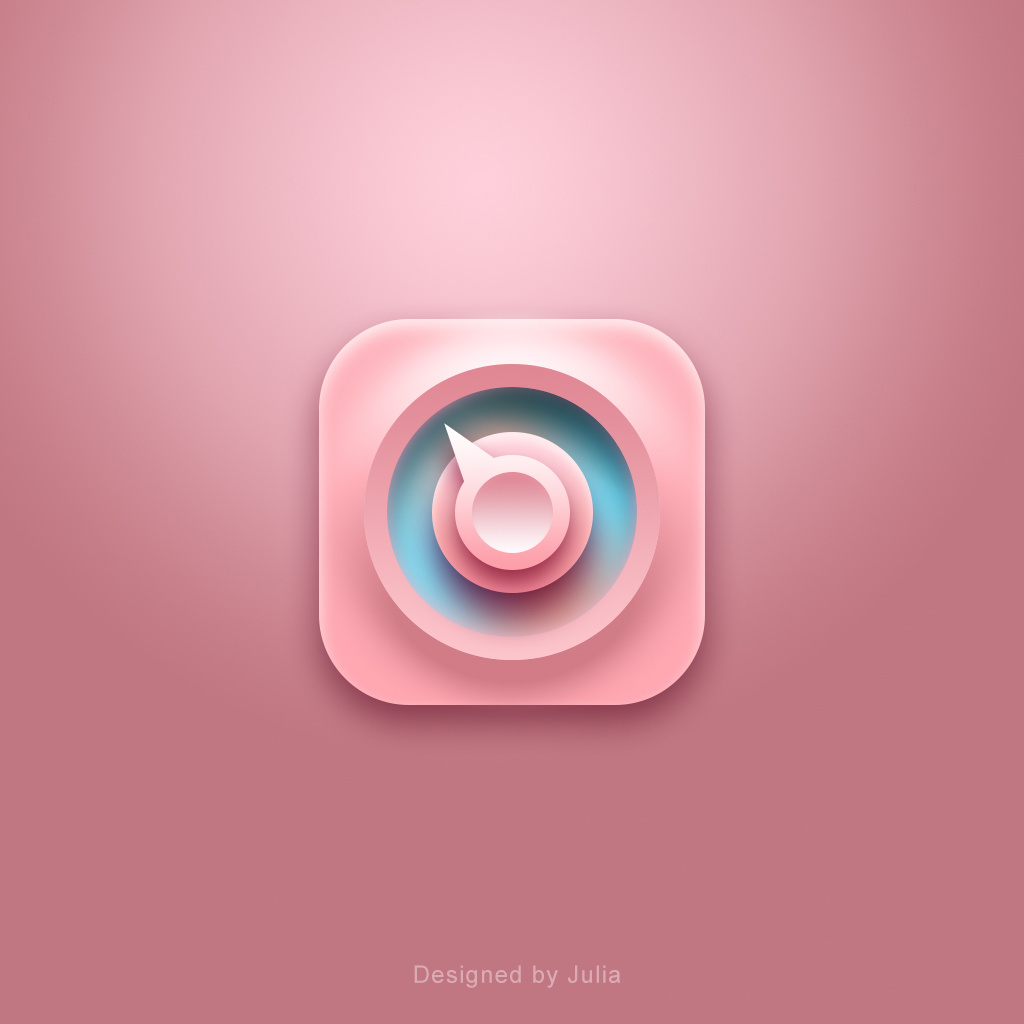 粉色系轻质感icon|ui|图标|巴黎买买提 - 原创作品 - 站酷 (zcool)