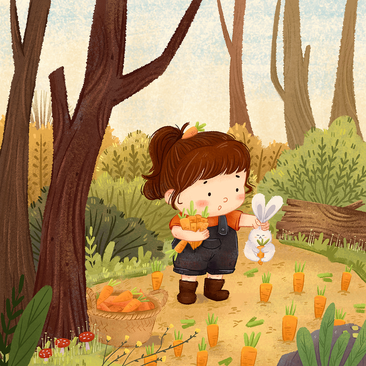 原創(chuàng)插畫(huà)（圖ZMjgwMjM2MzAw） - 兒童插畫(huà) - 站酷設(shè)計(jì)師一星一星原創(chuàng)素材 - 站酷ZCOOL