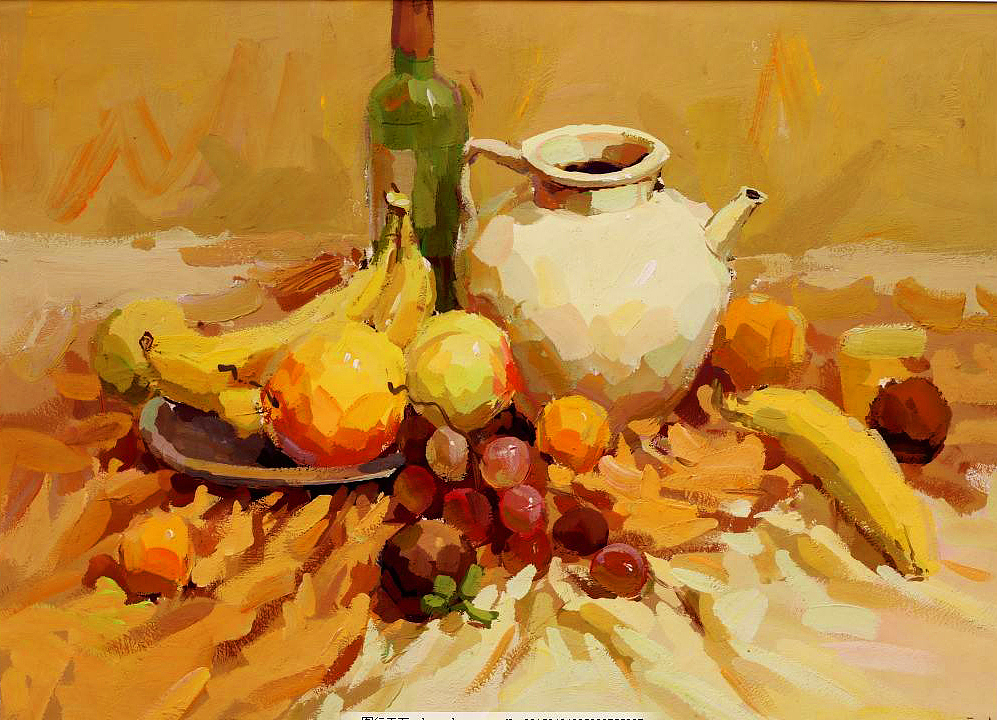 水粉色彩画（图ZMTM3OTE0NzAw） - 绘画 - 站酷设计师艺人xht原创素材 - 站酷ZCOOL