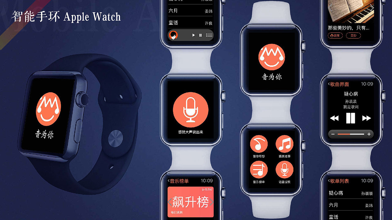 音乐APP（图ZMjQxODk5Njgw） - APP界面 - 站酷设计师一芋宇原创素材 - 站酷ZCOOL