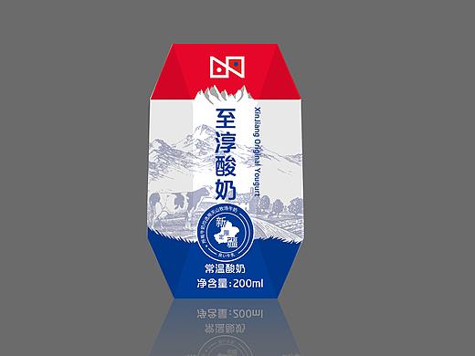 酸奶包装设计（个人主页-ZNTMxMTIwMzY=） - 包装 - 站酷设计师M珊珊来迟M原创素材 - 站酷ZCOOL