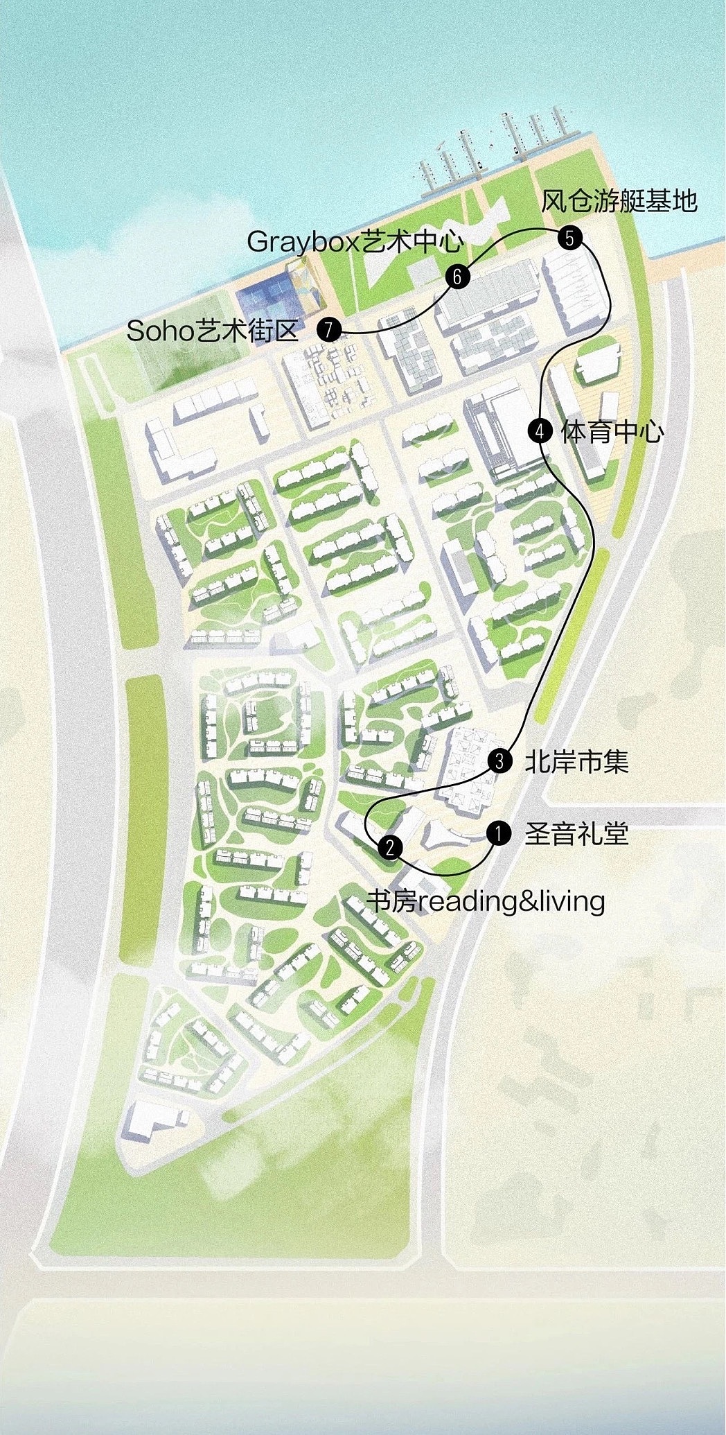 阿那亚 X 走向未来的海边市镇（图ZMjI0NjAzMDY4） - 商业插画 - 站酷设计师ZoeyRen原创素材 - 站酷ZCOOL