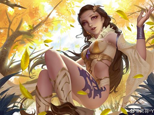 同人（个人主页-ZMzY0NDA0OTY=） - 游戏原画 - 站酷设计师launch灵羽爱吃鱼原创素材 - 站酷ZCOOL