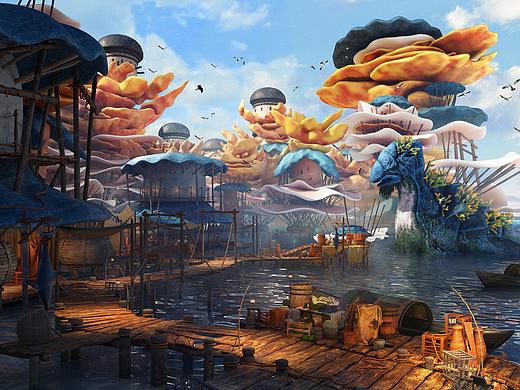 模型班线下19期学员陈朝儒作业-场景