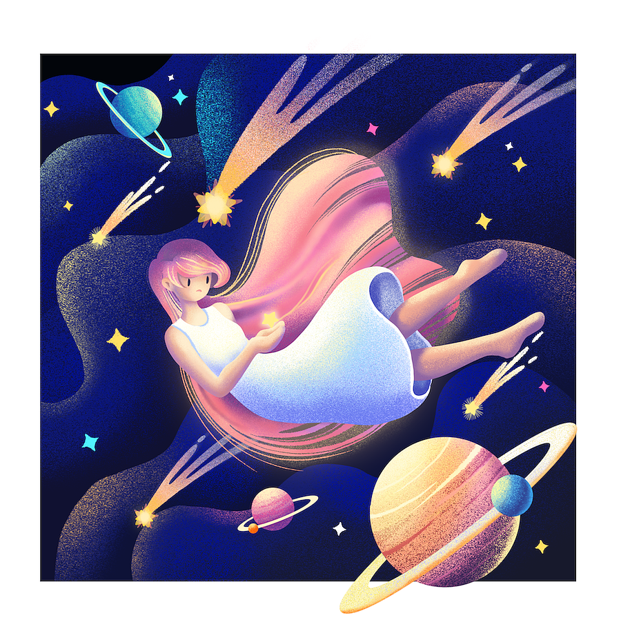 幻想女孩【图组】（图ZMTcyNzkxODk2） - 艺术插画 - 站酷设计师Sarran_Mu原创素材 - 站酷ZCOOL