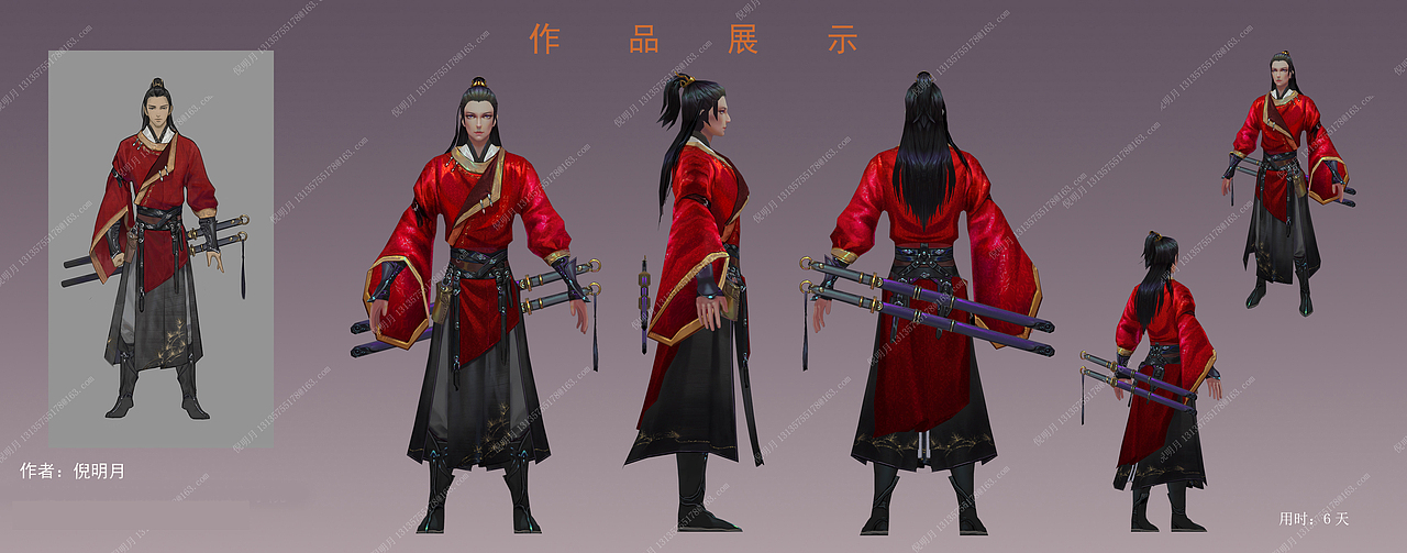 3D手绘角色模型作品（图ZMzA2MjI2MDgw） - 动画/影视 - 站酷设计师nimingyue原创素材 - 站酷ZCOOL