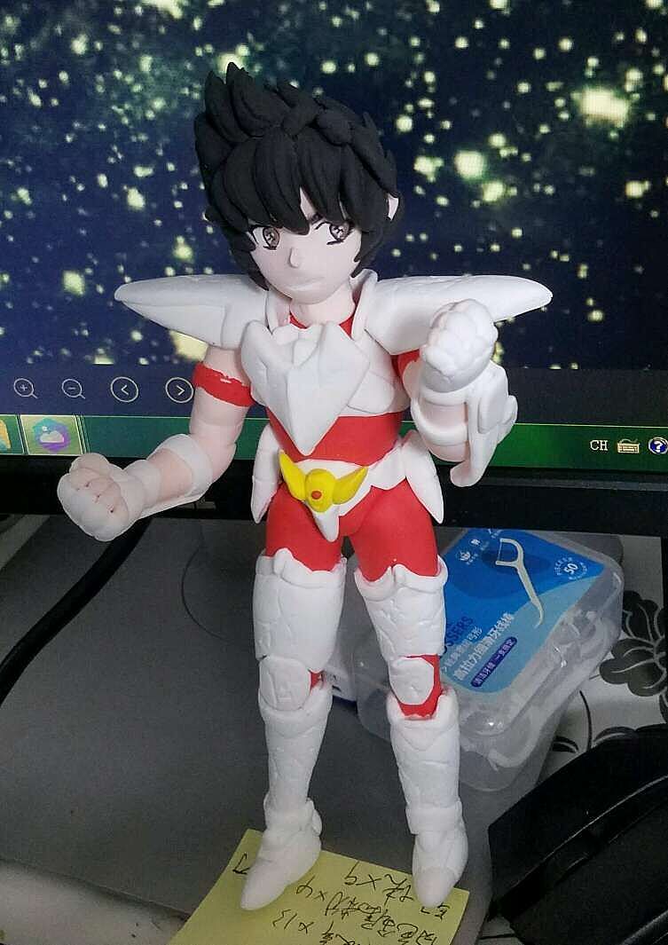 我捏的粘土作品