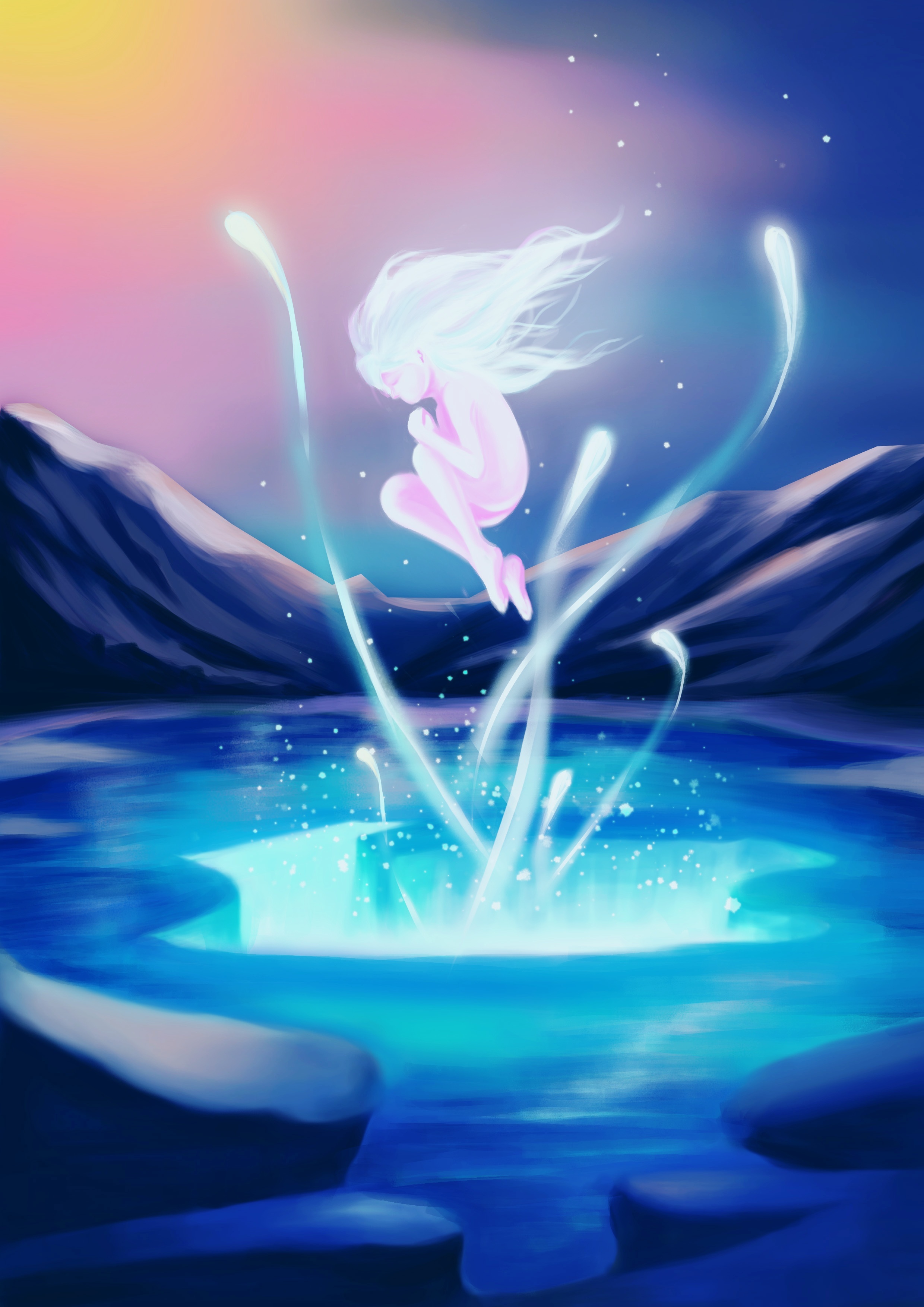 重生|插画|插画习作|狐狸飞的星宿 - 原创作品 - 站酷 (zcool)