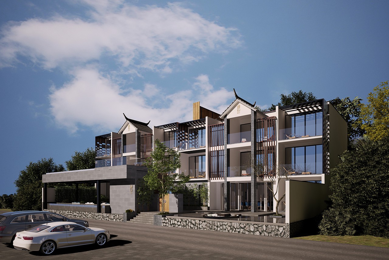 大理缦山一色海景民宿设计|长空创作