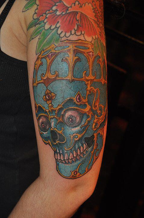 彫安刺青·花臂·半胛