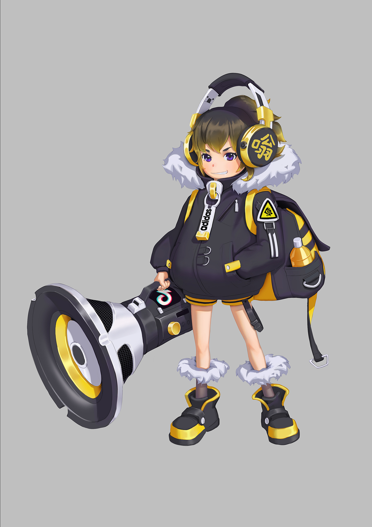 抖音萝莉（图ZMTg3NDE4NjA4） - 游戏原画 - 站酷设计师小虎子9527原创素材 - 站酷ZCOOL