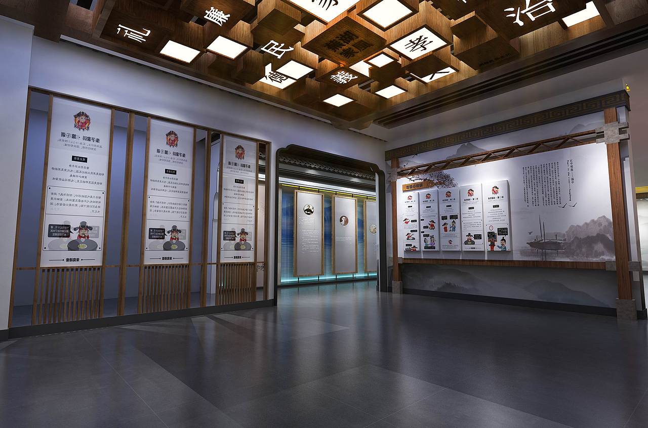 家风家训馆（图ZMjA2ODAxMDk2） - 展陈设计 - 站酷设计师种田人原创素材 - 站酷ZCOOL
