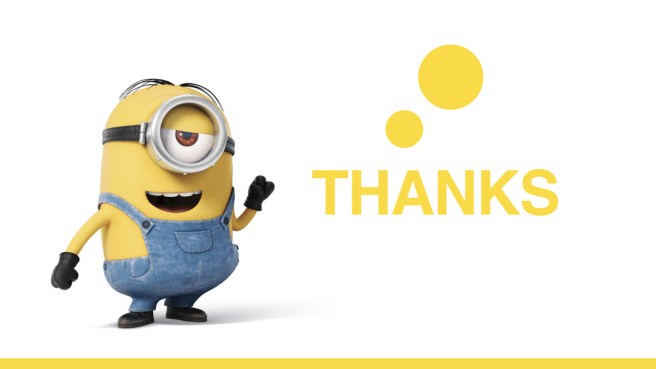 小黄人ppt模板2.