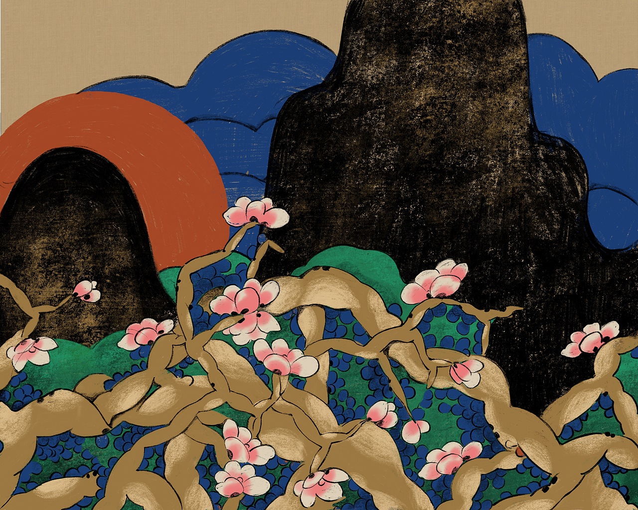 《神童项橐》（新华网上线、连环画报发表）（图ZMjM5MzY4MjA0） - 绘本 - 站酷设计师青艾画画原创素材 - 站酷ZCOOL